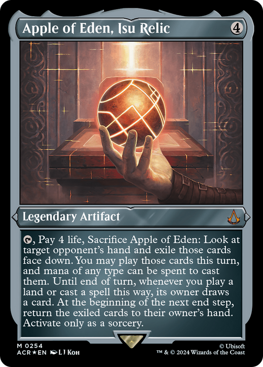 Apple of Eden, Isu Relic (0254) - Foil Etched
