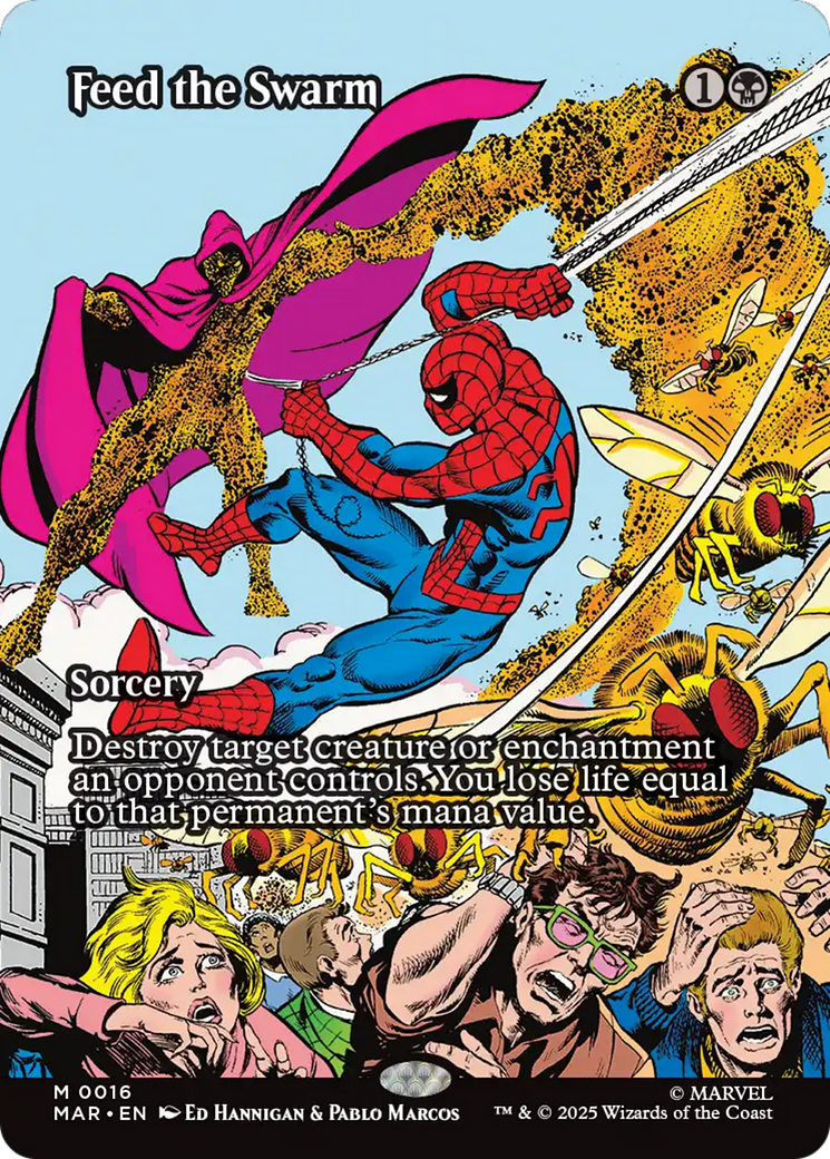 Feed the Swarm (0016) (Borderless) - Foil