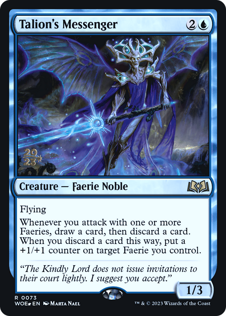 Talion's Messenger (0073) (Prerelease) - Foil