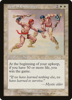 Test of Endurance - Foil