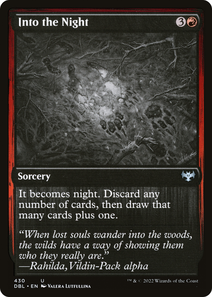 Into the Night - Foil