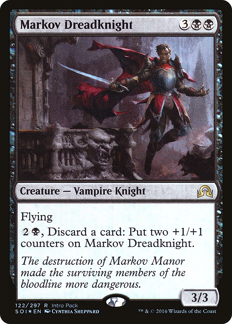 Markov Dreadknight (122) (Intro Pack) - Foil