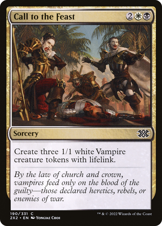 Call to the Feast - Foil