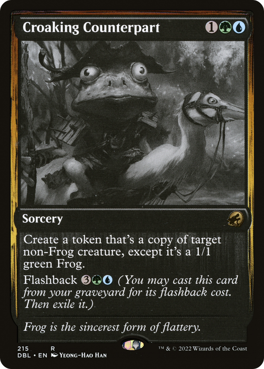 Croaking Counterpart - Foil