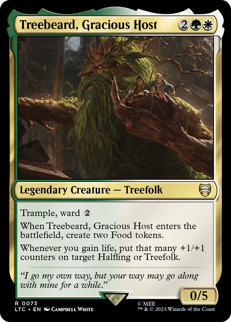 Treebeard, Gracious Host