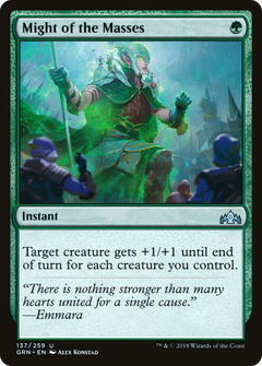 Might of the Masses - Foil