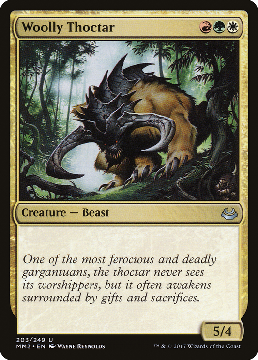 Woolly Thoctar - Foil