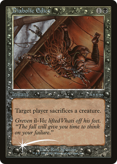 Diabolic Edict - Arena 2001