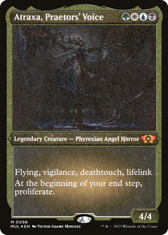 Atraxa, Praetors' Voice (0098) - Foil Etched