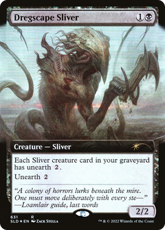 Dregscape Sliver (631) (Extended Art) - Foil