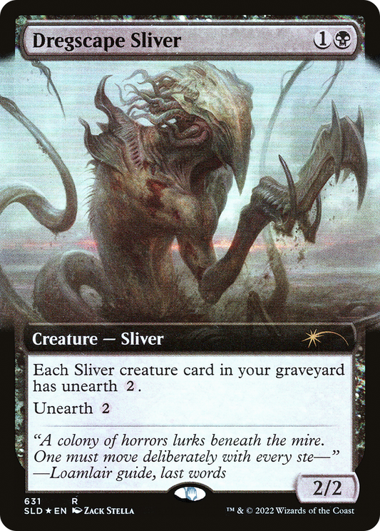 Dregscape Sliver (631) (Extended Art) - Foil