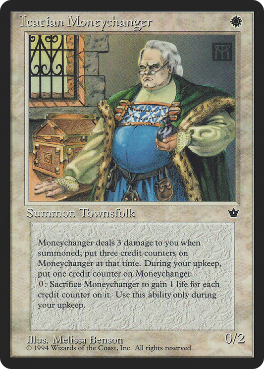 Icatian Moneychanger (Illus. Melissa Benson)