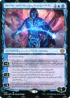 Jace, the Perfected Mind (429) (Phyrexian) - Compleat Foil