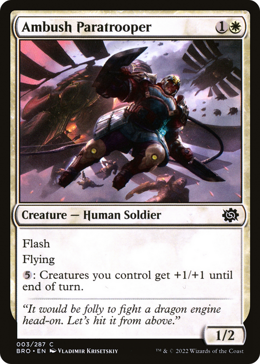Ambush Paratrooper - Foil