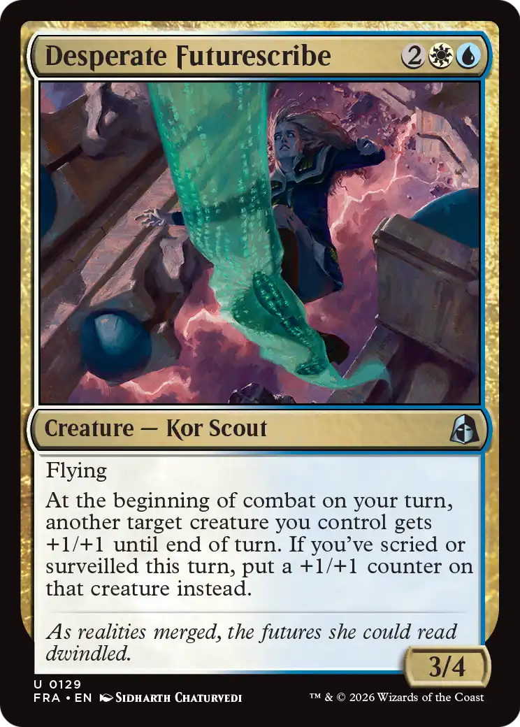 Desperate Futurescribe (FRA) - Foil