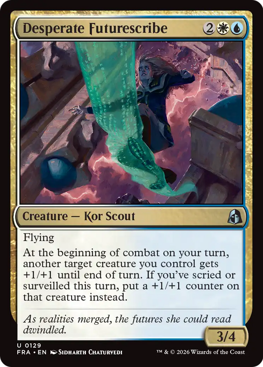 Desperate Futurescribe (FRA) - Foil