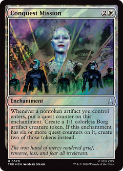 Conquest Mission (0570) (TRK) - Surge Foil