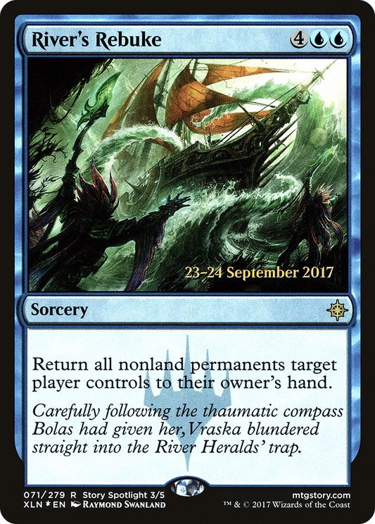 River's Rebuke (071) (Prerelease) - Foil