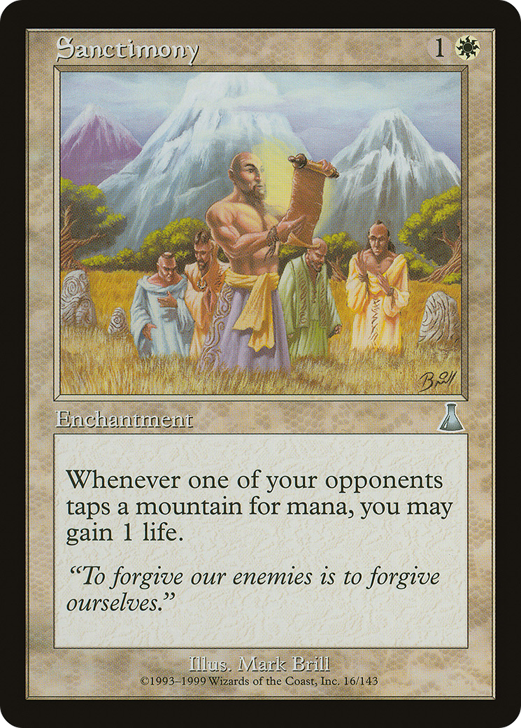 Sanctimony - Foil