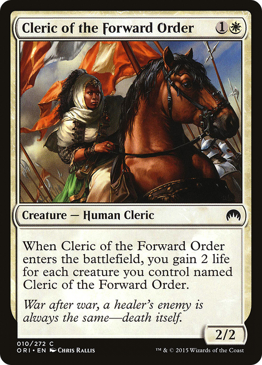 Cleric of the Forward Order - Foil
