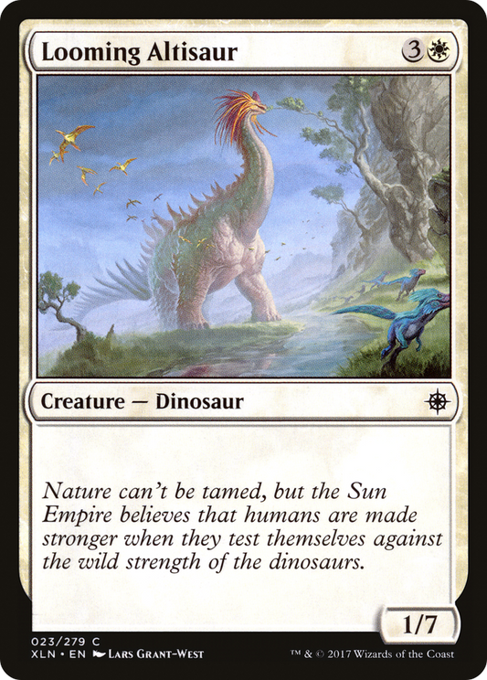 Looming Altisaur - Foil