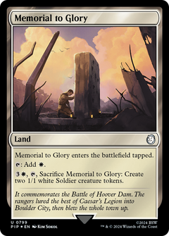 Memorial to Glory (0799) - Surge Foil
