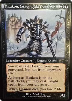 Haakon, Stromgald Scourge (843) (Retro Frame) - Foil