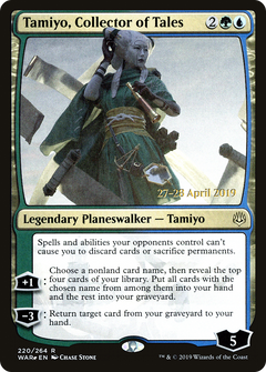 Tamiyo, Collector of Tales (220) (Prerelease) - Foil