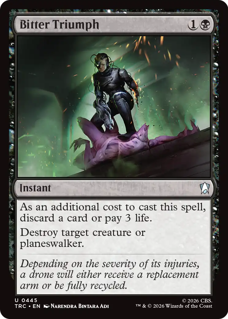 Bitter Triumph (TRC) - Surge Foil