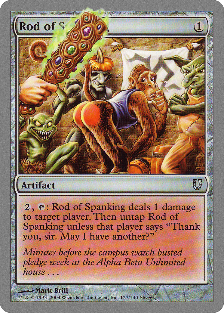 Rod of Spanking - Foil