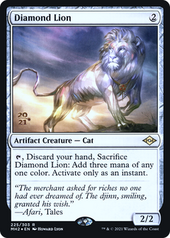 Diamond Lion (225) (Prerelease) - Foil