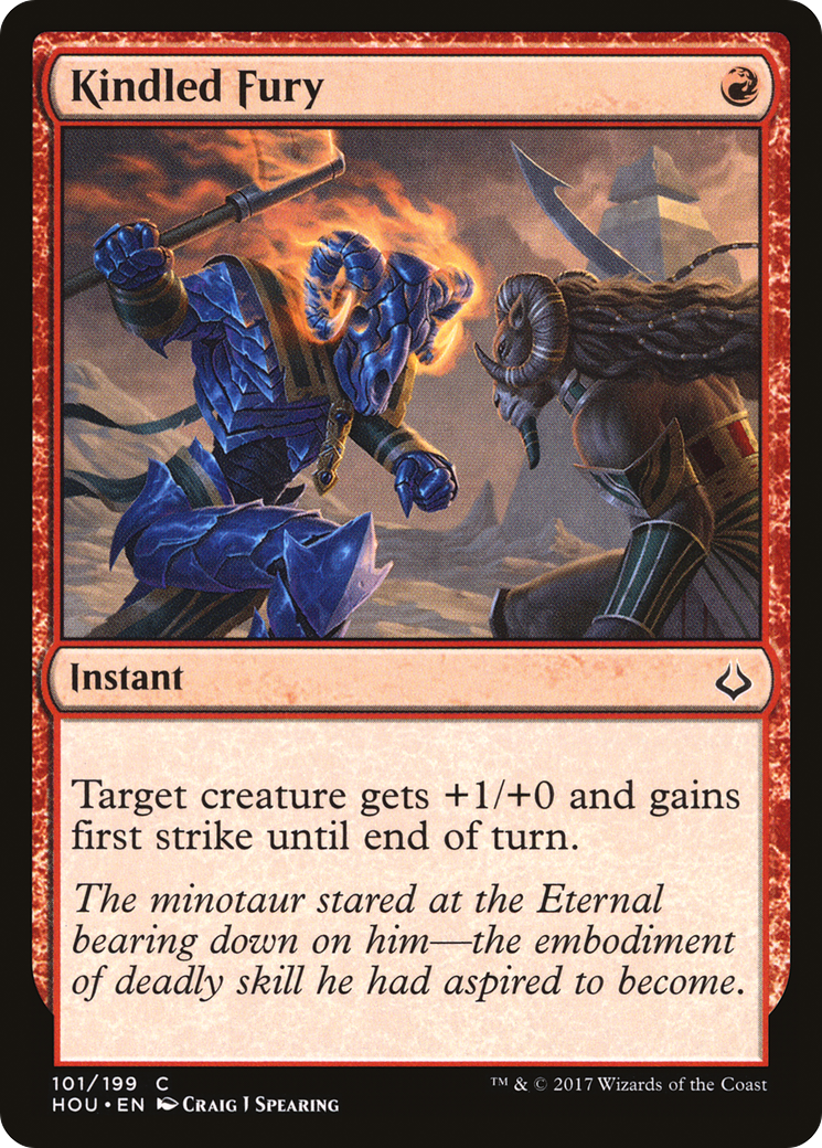 Kindled Fury - Foil