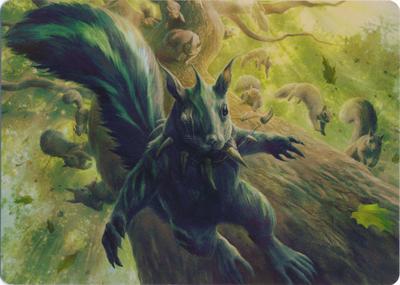 Chatterfang, Squirrel General (68/81) Art Card