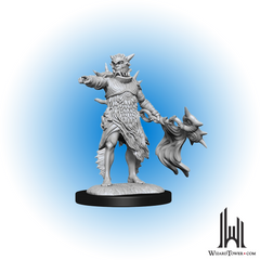 Unpainted Miniature - Magic the Gathering - Coralhelm Commander and Halimar Wavewatch
