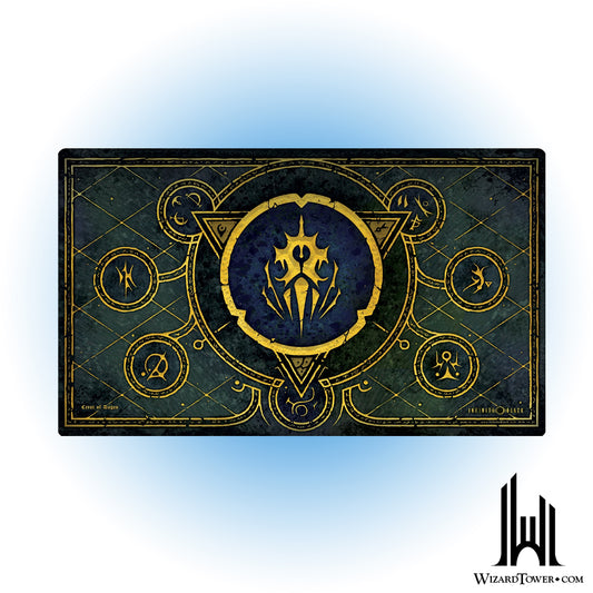 Playmat - Crest of Dagon (Black Stitched)