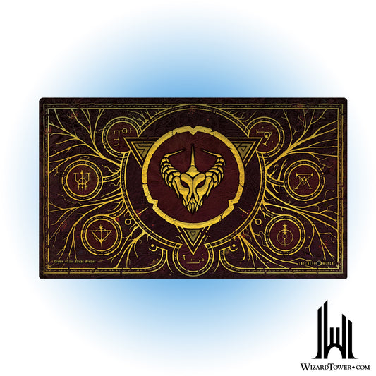 Playmat - Crown of the Night Mother (Black Stitched)
