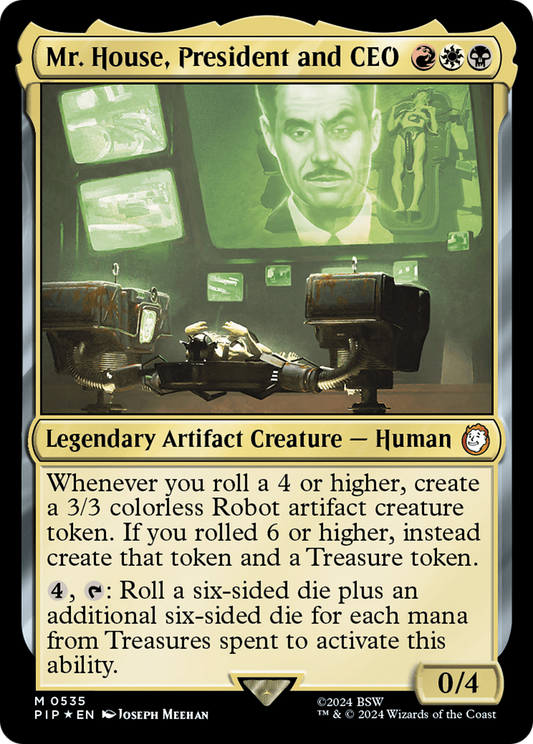 Mr. House, President and CEO (0535) - Surge Foil