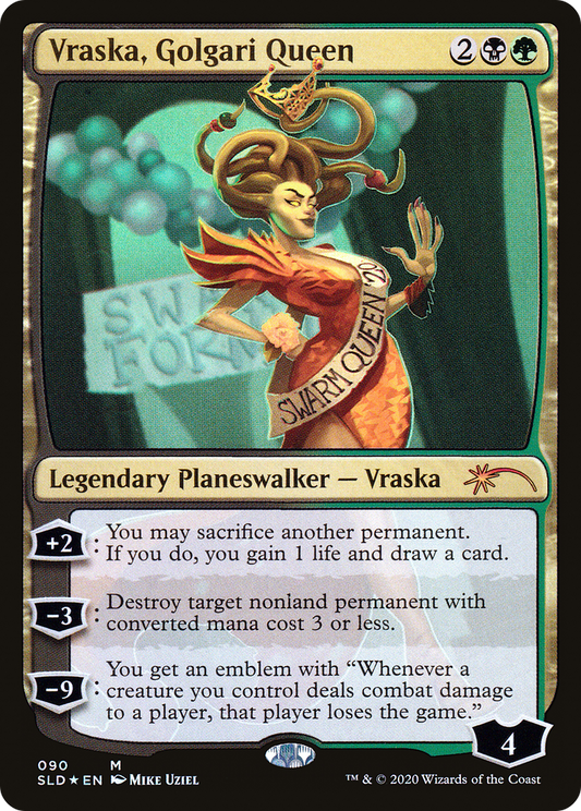 Vraska, Golgari Queen (090) - Foil