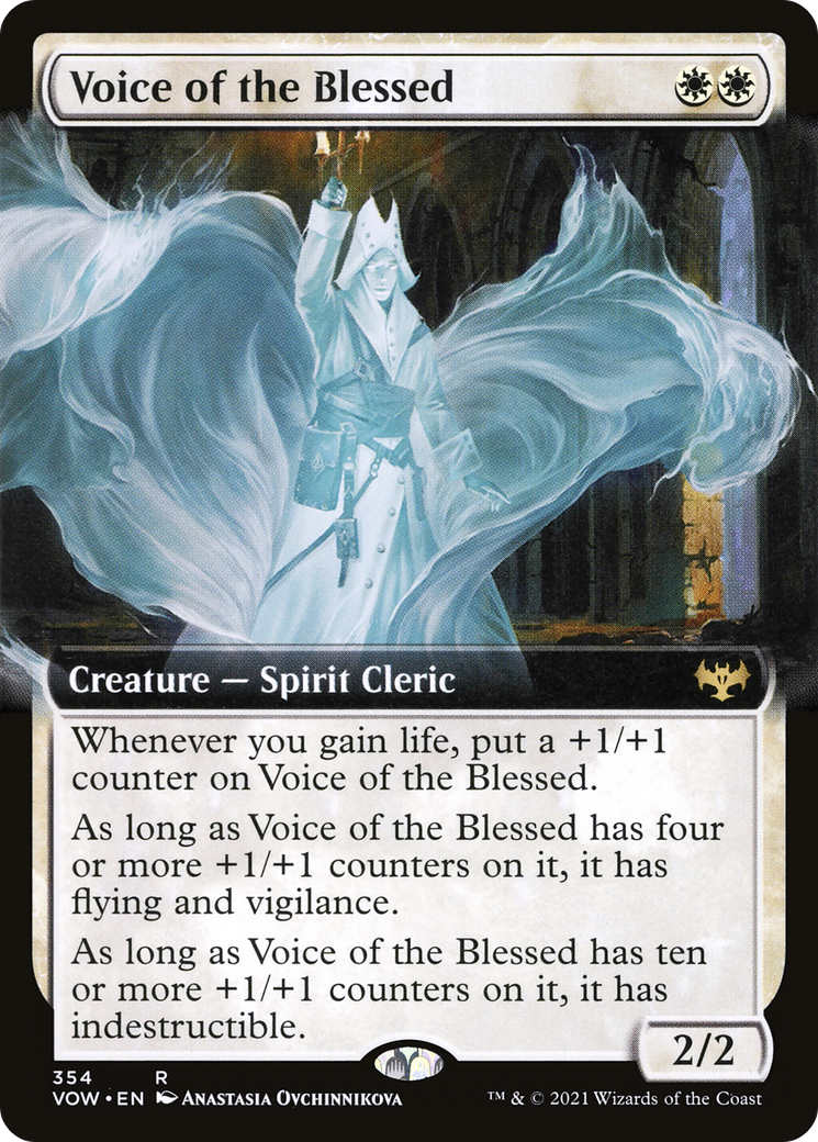 Voice of the Blessed (354) (Extended Art) - Foil