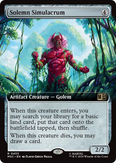Solemn Simulacrum (0453) (Extended Art) (MSC)