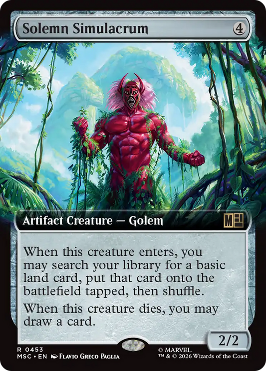 Solemn Simulacrum (0453) (Extended Art) (MSC)