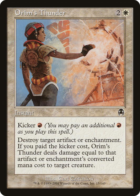 Orim's Thunder - Foil
