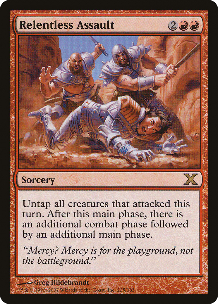 Relentless Assault - Foil