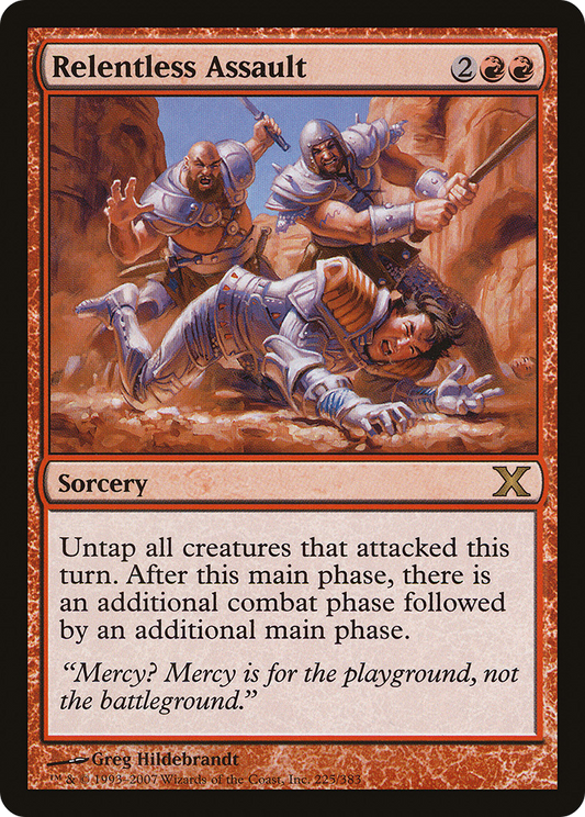 Relentless Assault - Foil