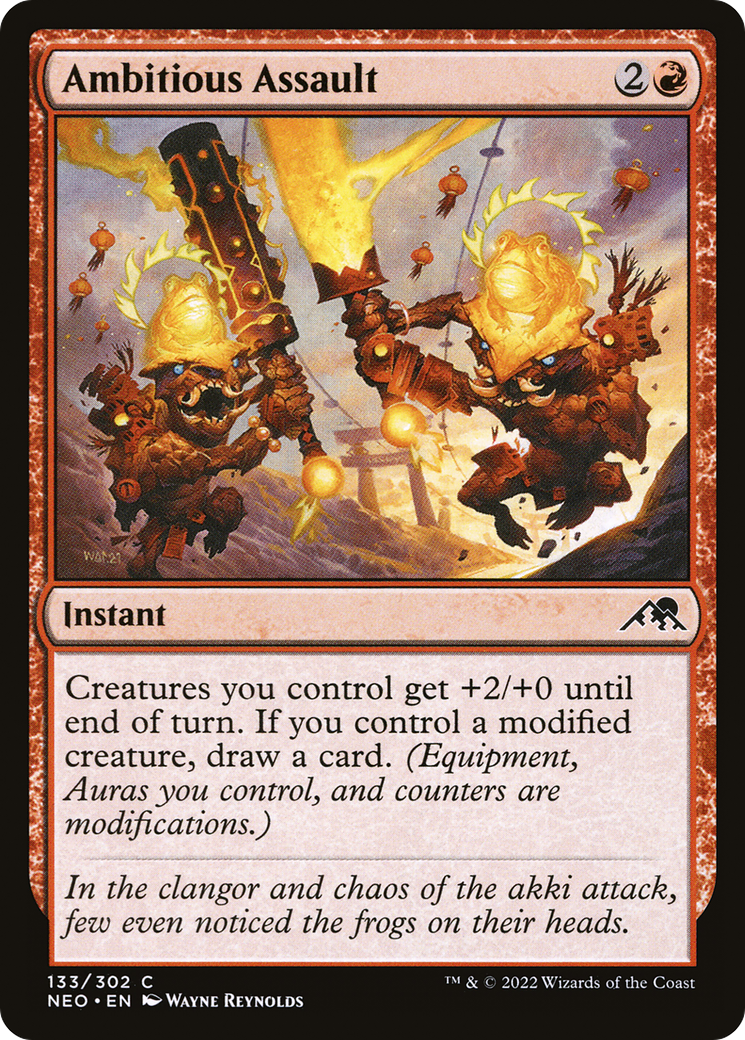 Ambitious Assault - Foil