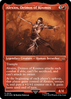 Alexios, Deimos of Kosmos (0214) - Foil Etched