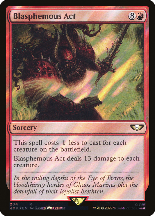 Blasphemous Act - Surge Foil
