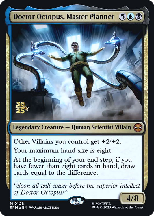 Doctor Octopus, Master Planner (0128) (Prerelease) - Foil pspm