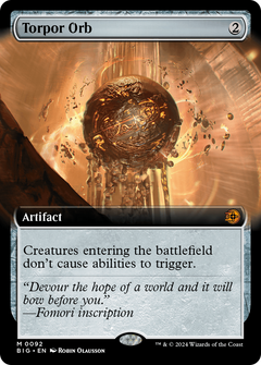 Torpor Orb (0092) (Extended Art) - Foil