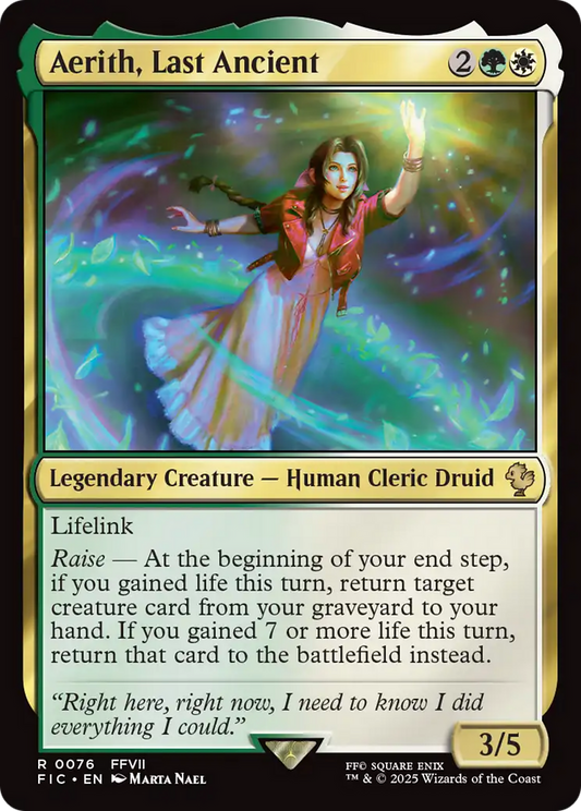 Aerith, Last Ancient - Surge Foil